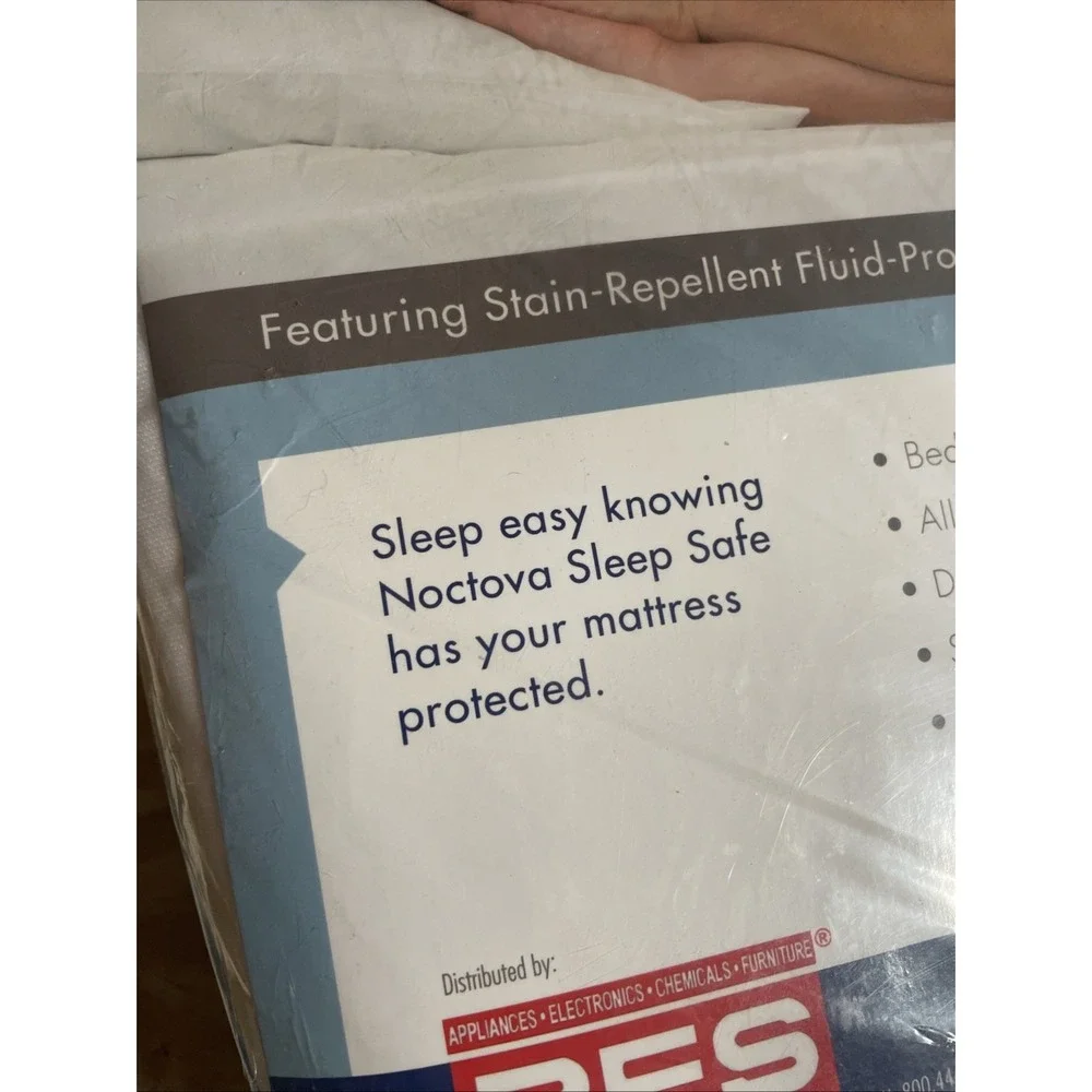 NIP Queen‎ Mattress Cover Encasement PREMIUM Smooth Top Noctova Sleep